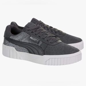 Puma Cali Sequins Athletic Shoe - Gray 7.5